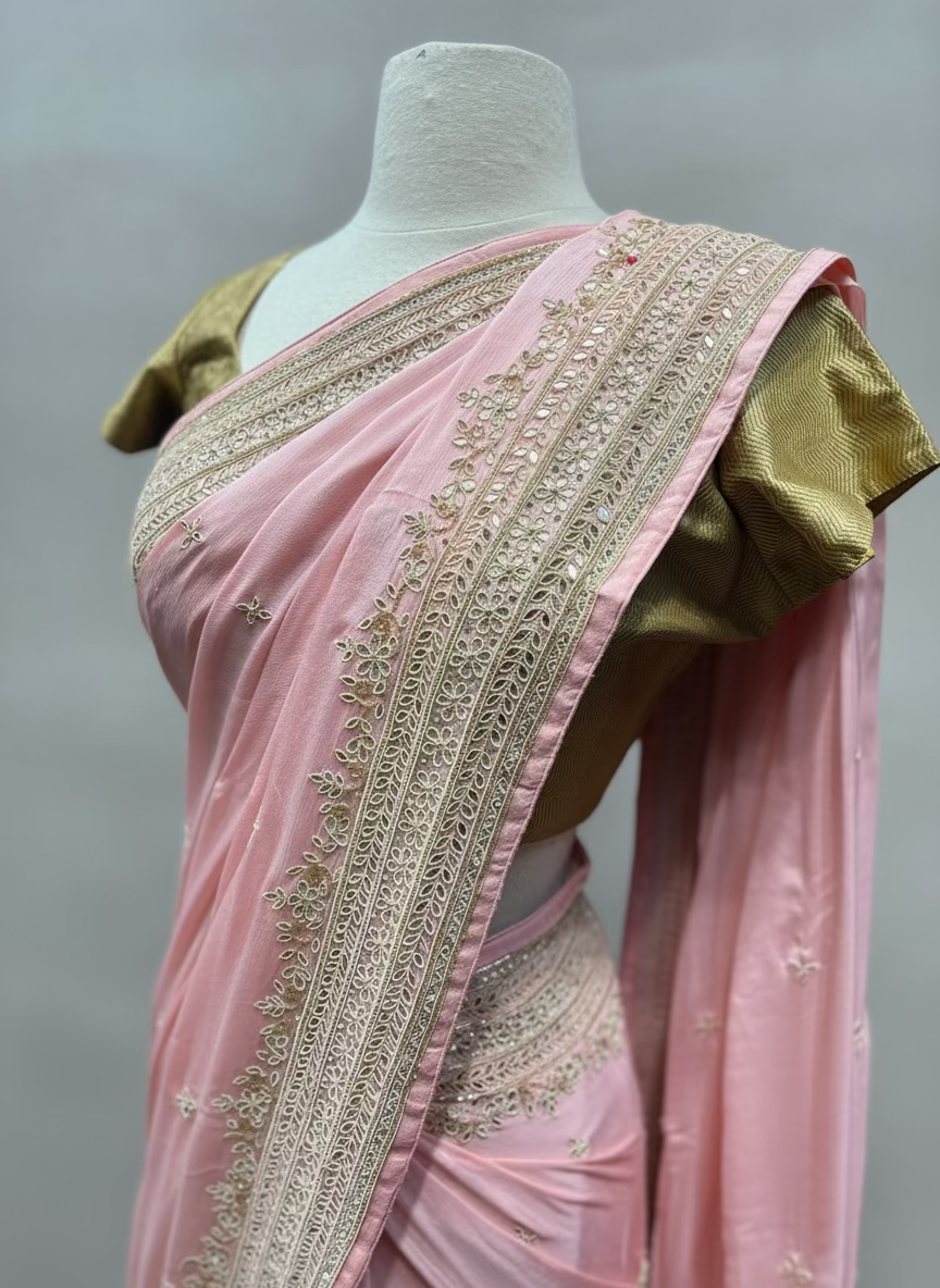 Party Wear Saree D-191