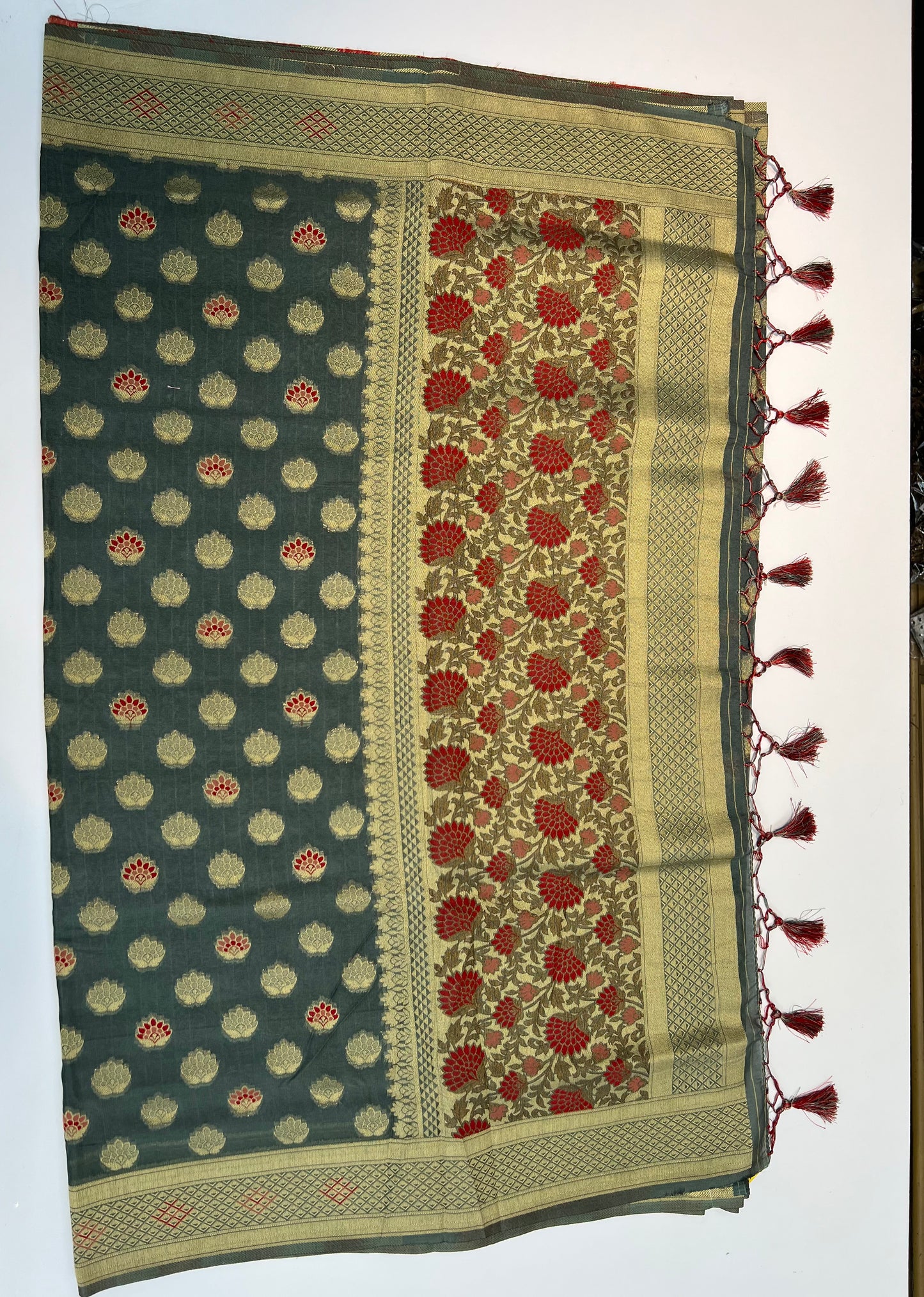 Blended Banarasi Saree-027