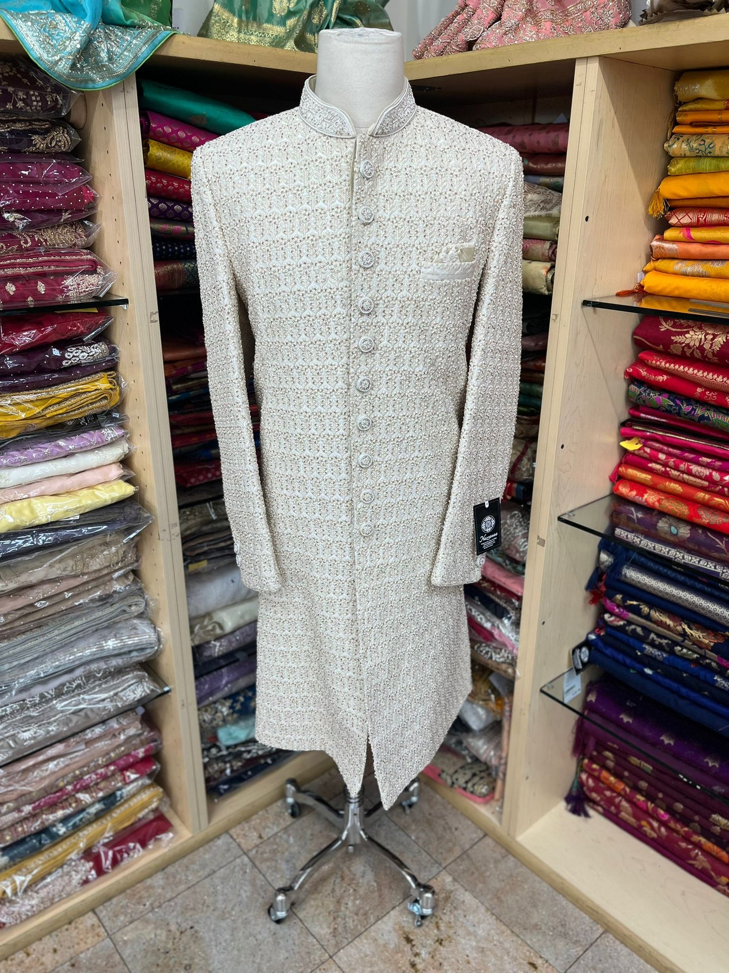 Off-White Sherwani A4-S4