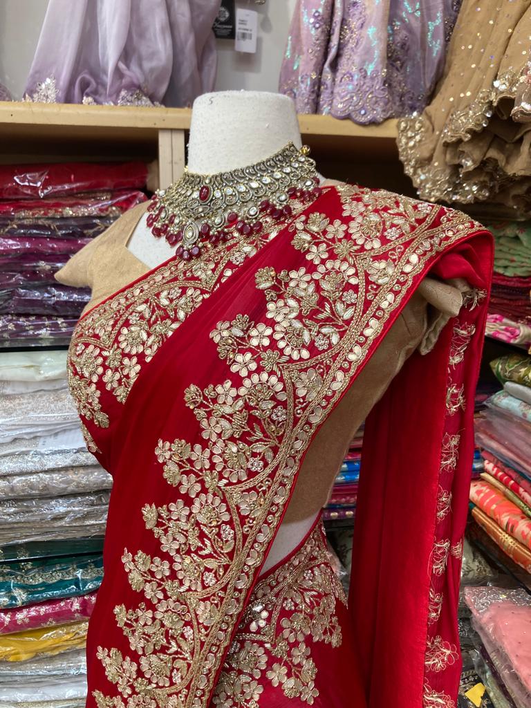 Party Wear Saree D-142