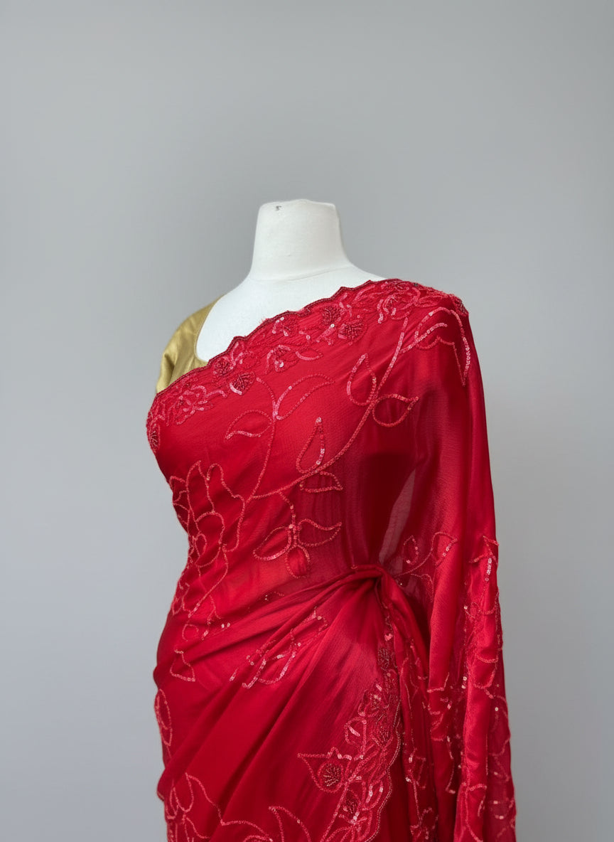 Party Wear Saree D-149