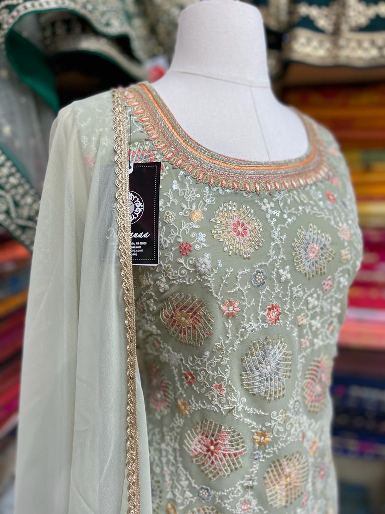 Partywear Suit D-082