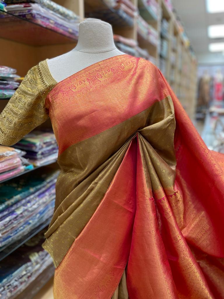Kanjeevaram Silk Saree NK - 014
