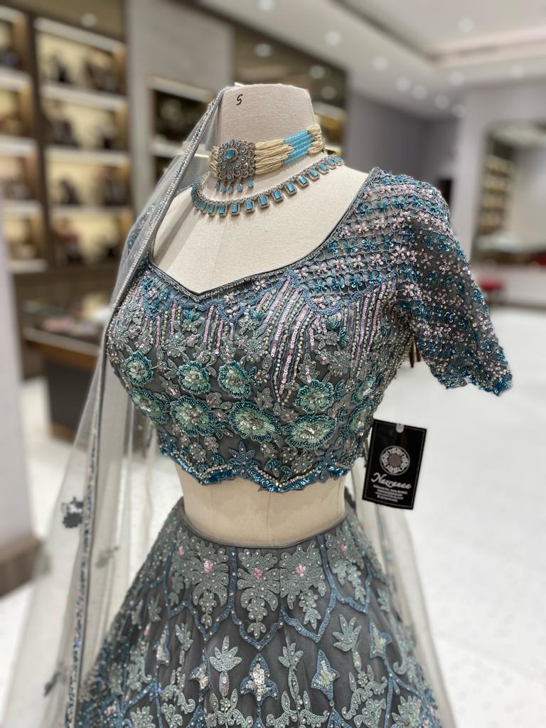 Sparkling Serenity Bridal Lehenga BL- 313