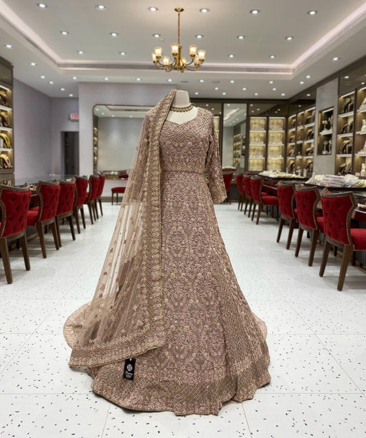 Silver Grey Special Edition Gown PWG-006