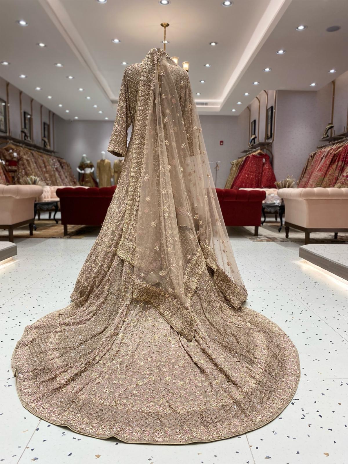 Silver Grey Special Edition Gown PWG-006