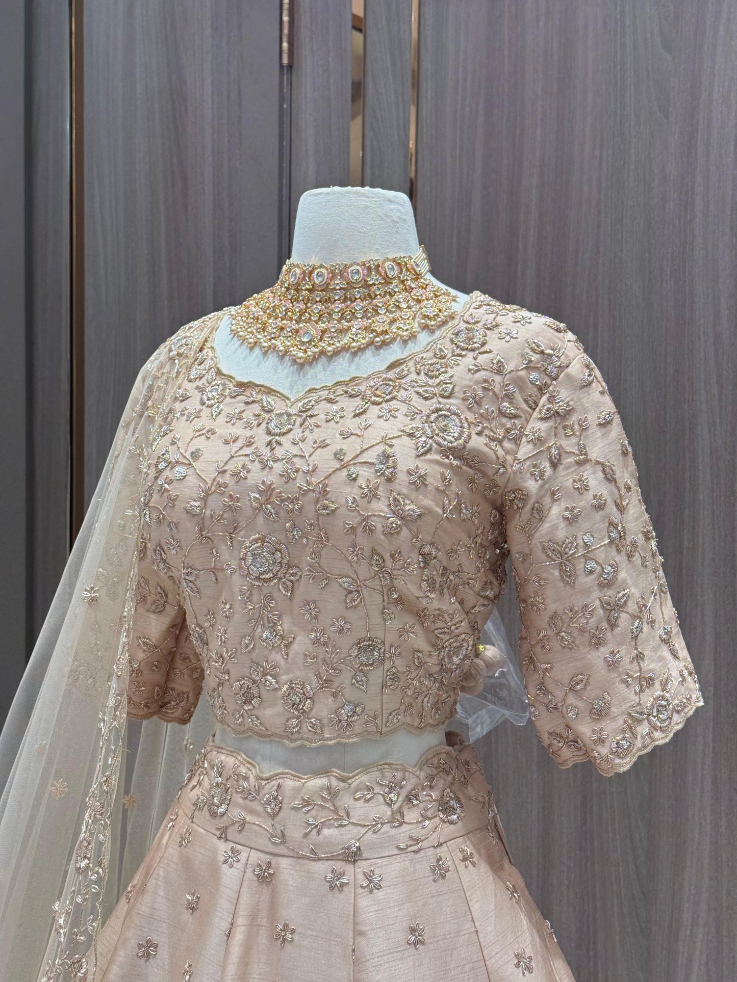 PeachPuff Bridal Lehenga BL-035
