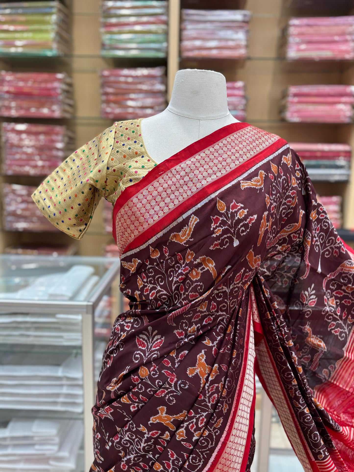 Pure Silk Orisa Saree-035