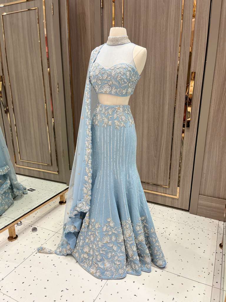 Bridal Denim Lehenga BL-610