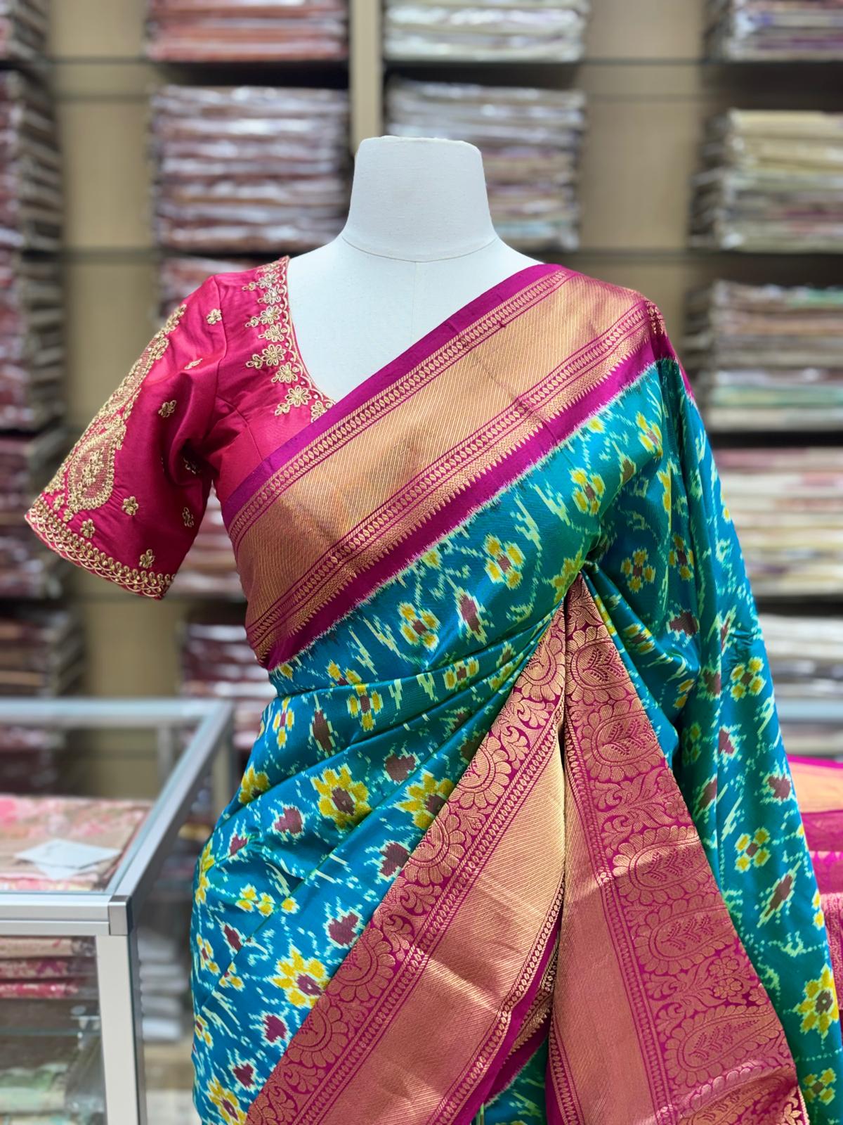 Pure Patola Silk Saree NB-83