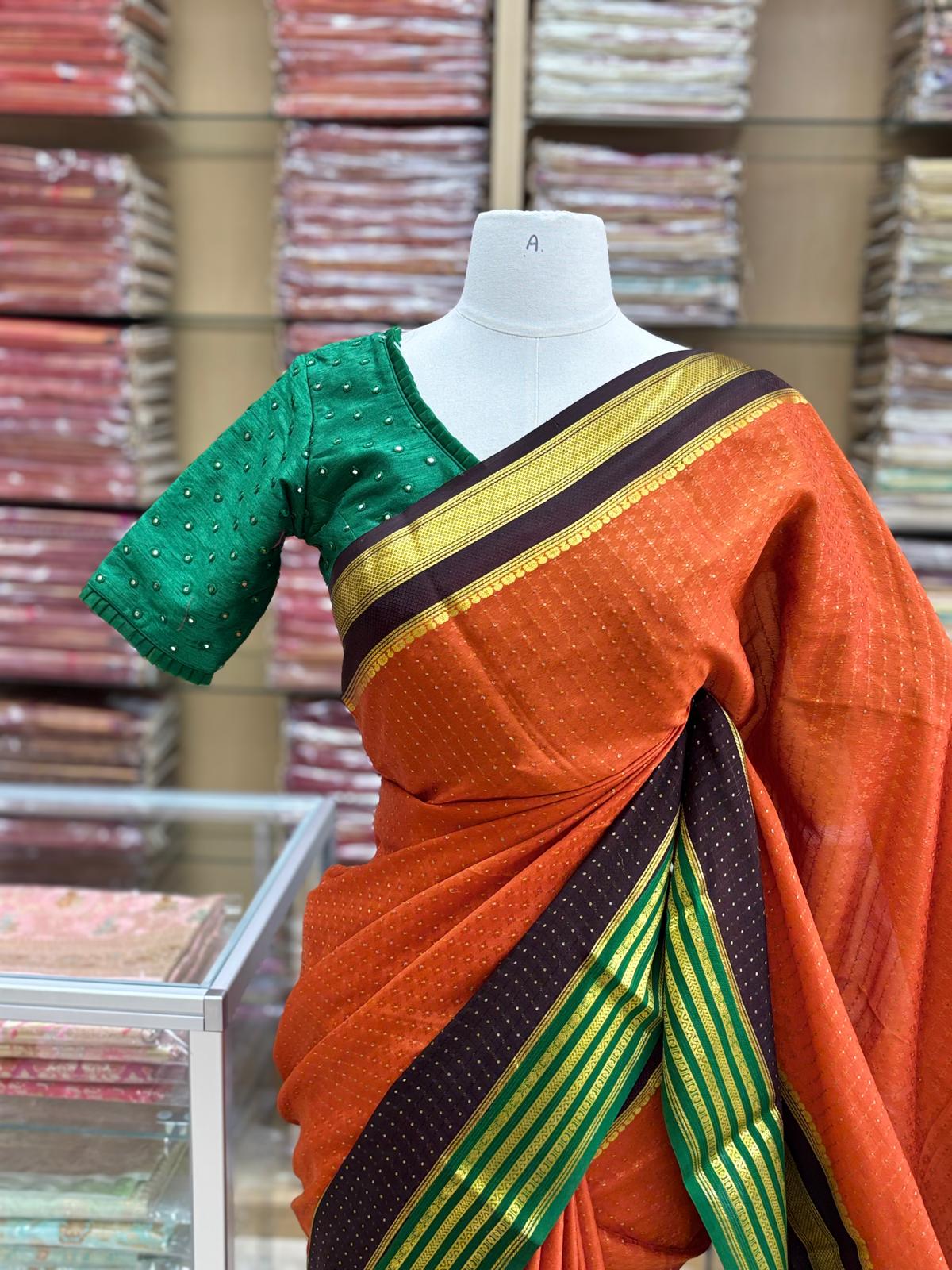 Pure Mysore Silk Saree NB-84