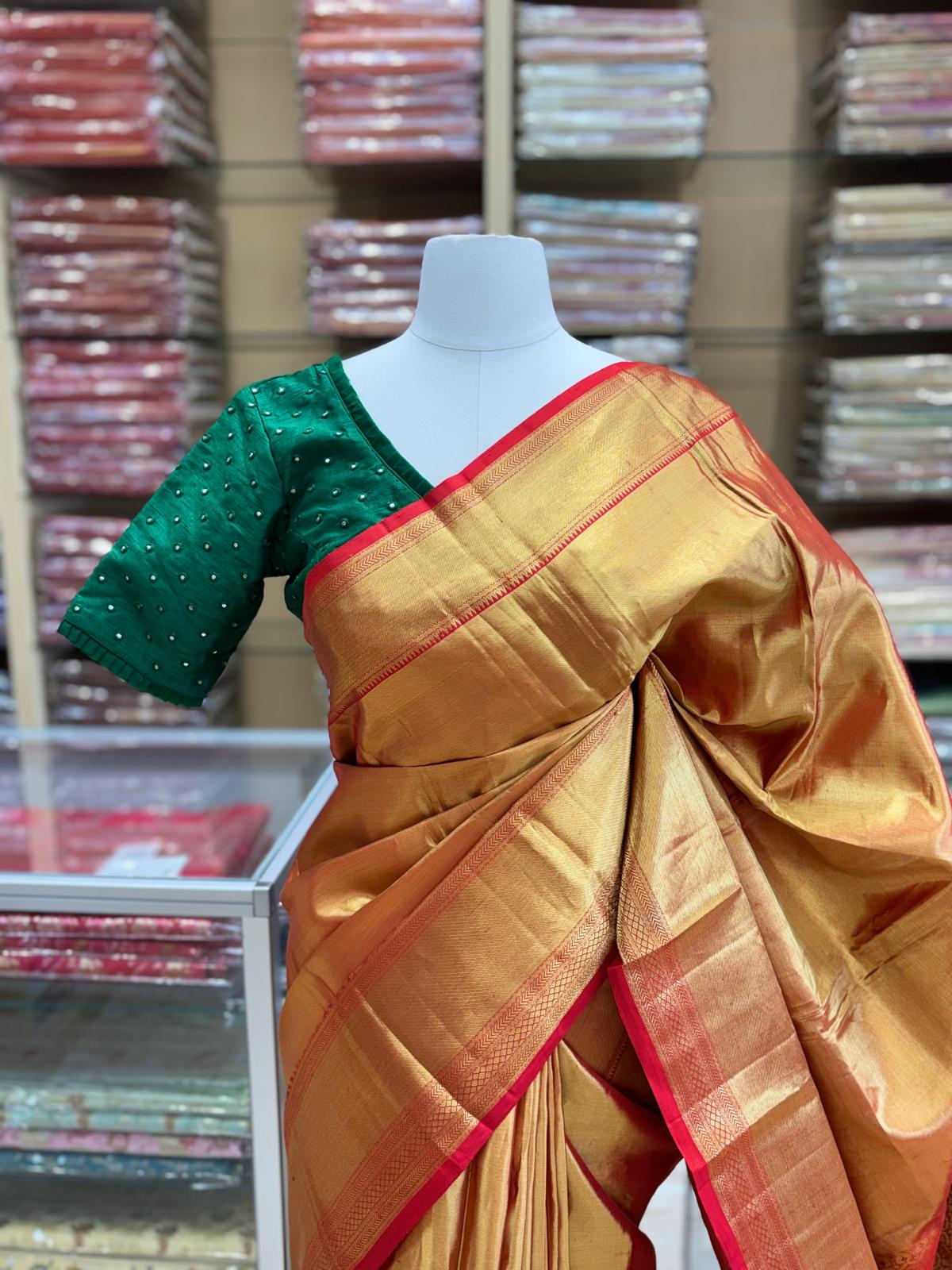 Pure Kachipuram Silk Saree NK-94