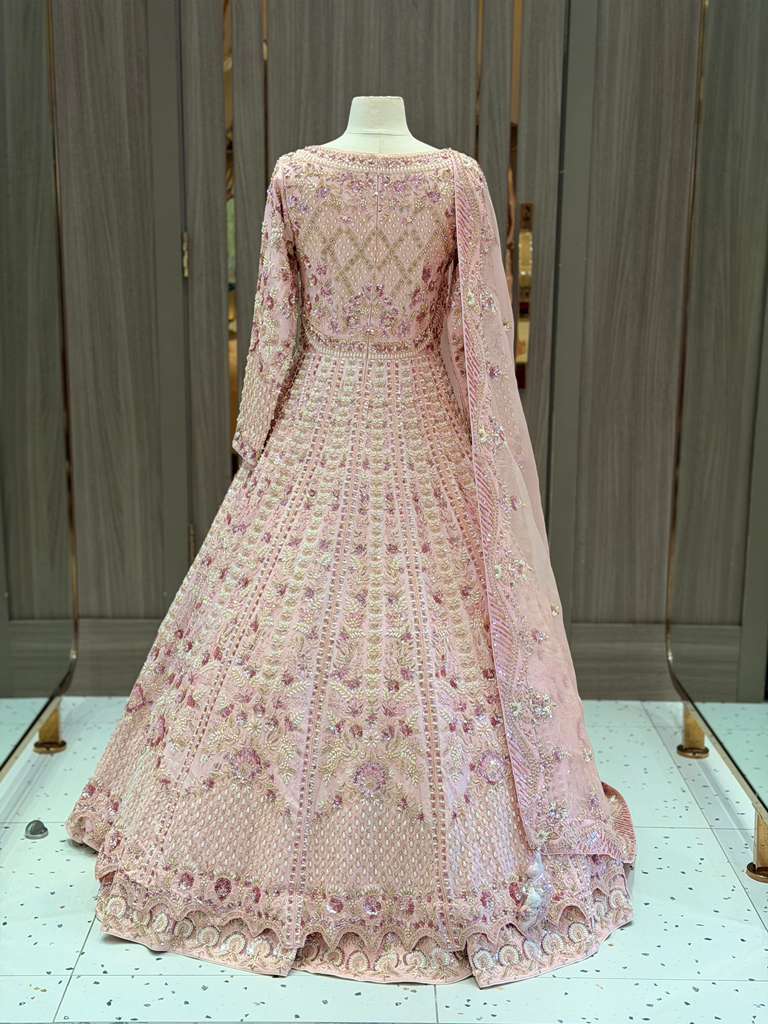 blush Pink Bridal Lacha BL-029