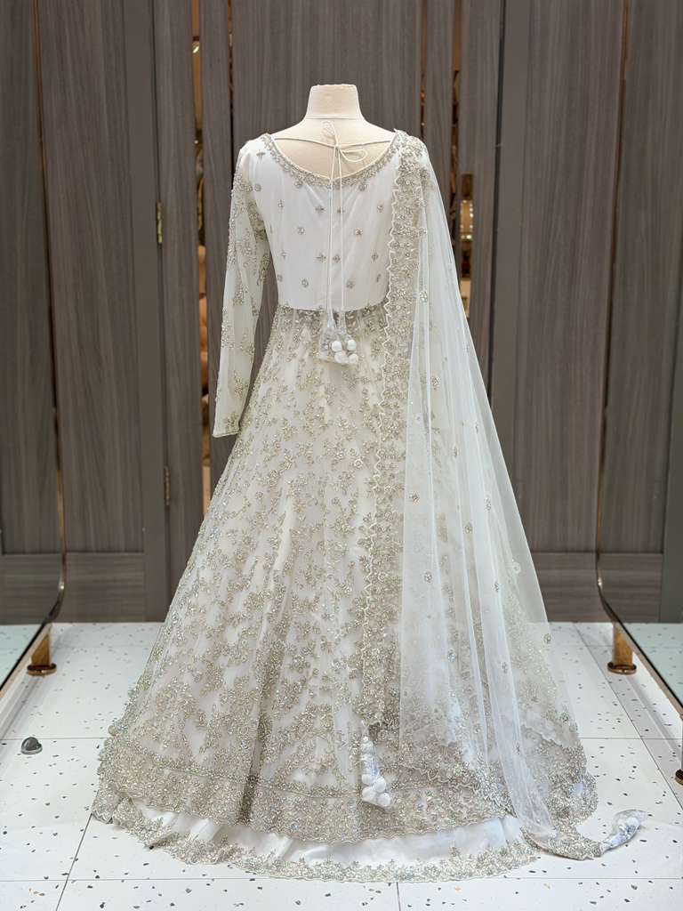 White Bridal Lacha BL-031