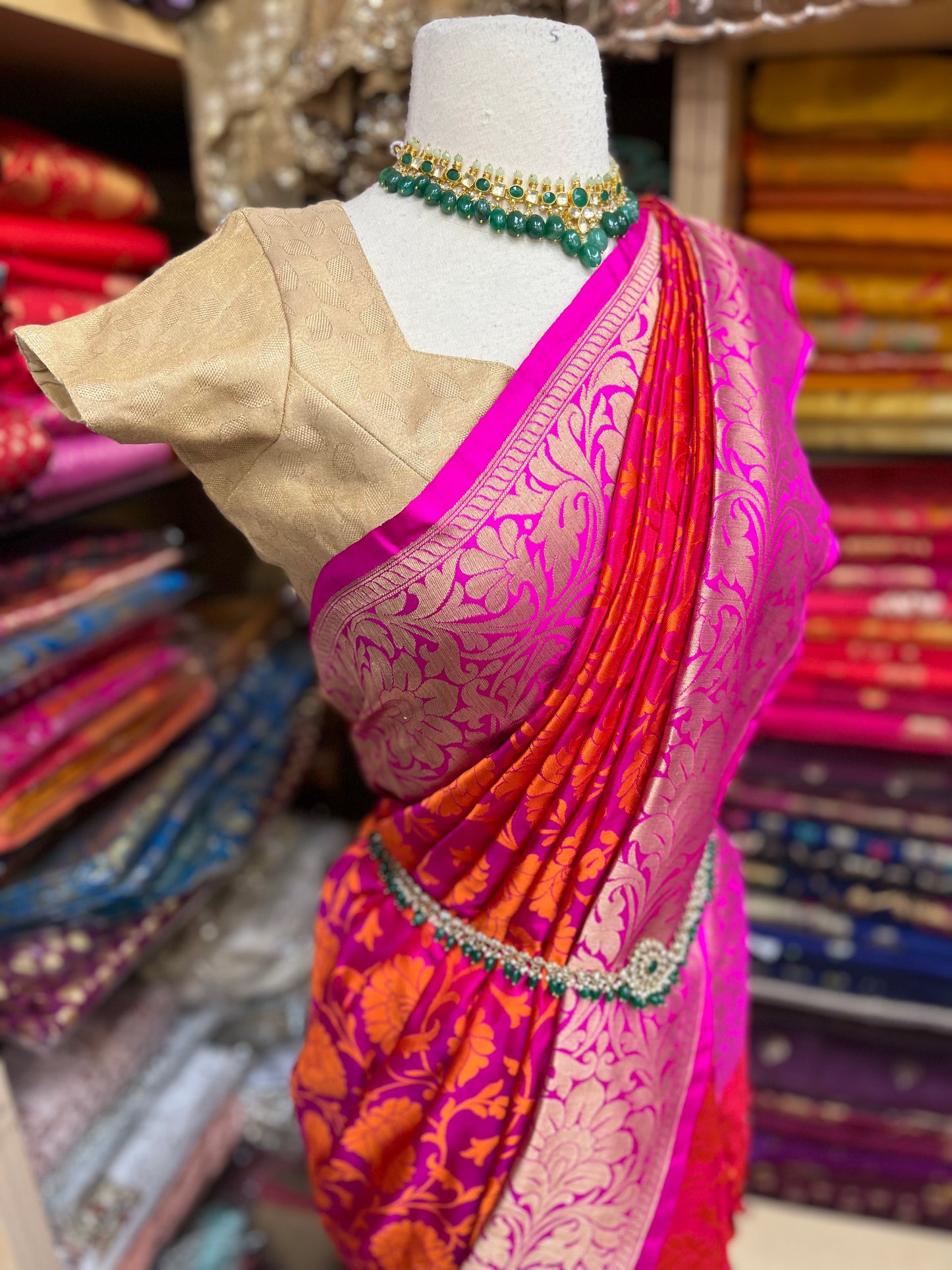 Pure Banarasi Saree D-009