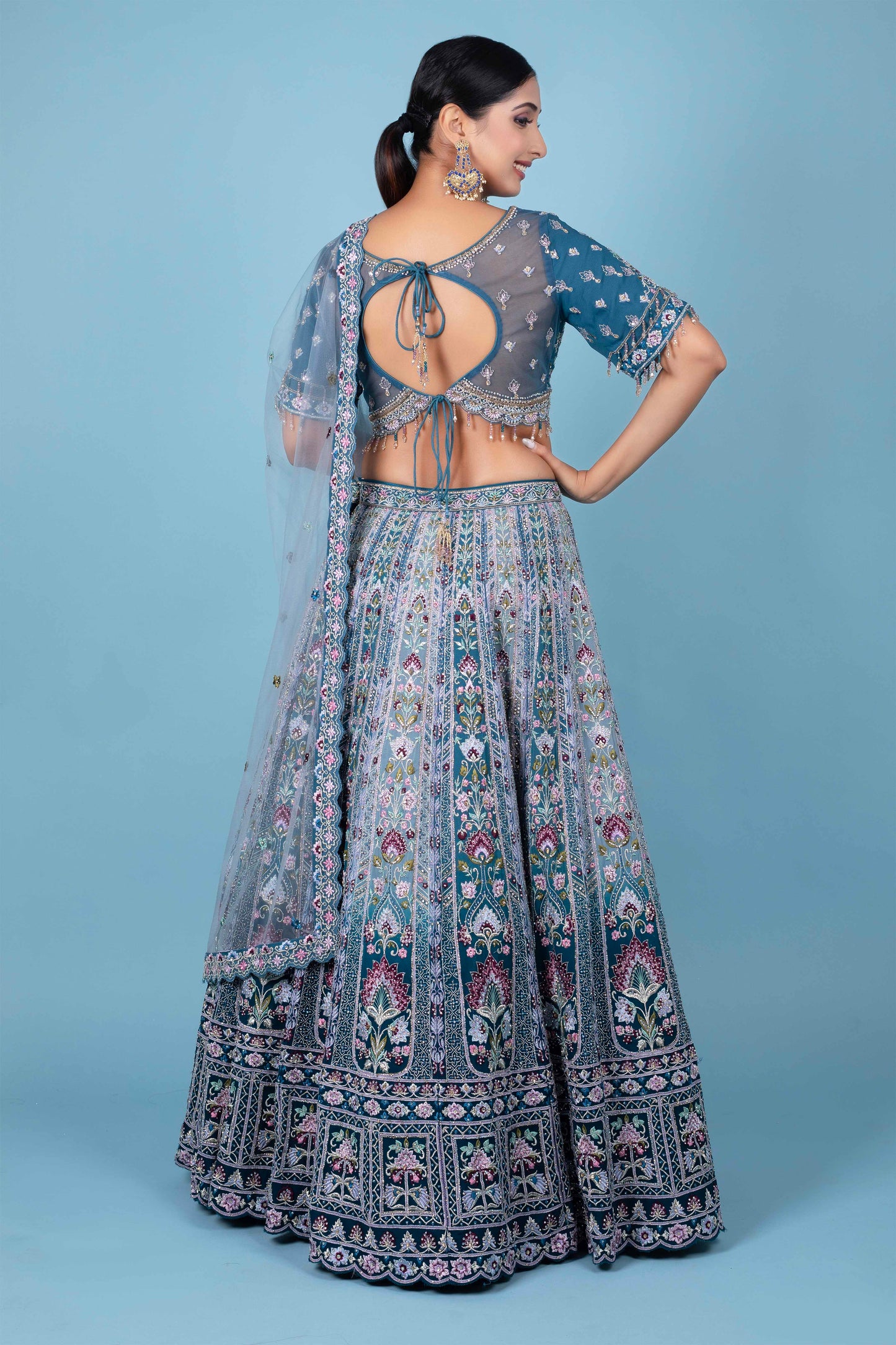 Party Wear Lehenga D-216