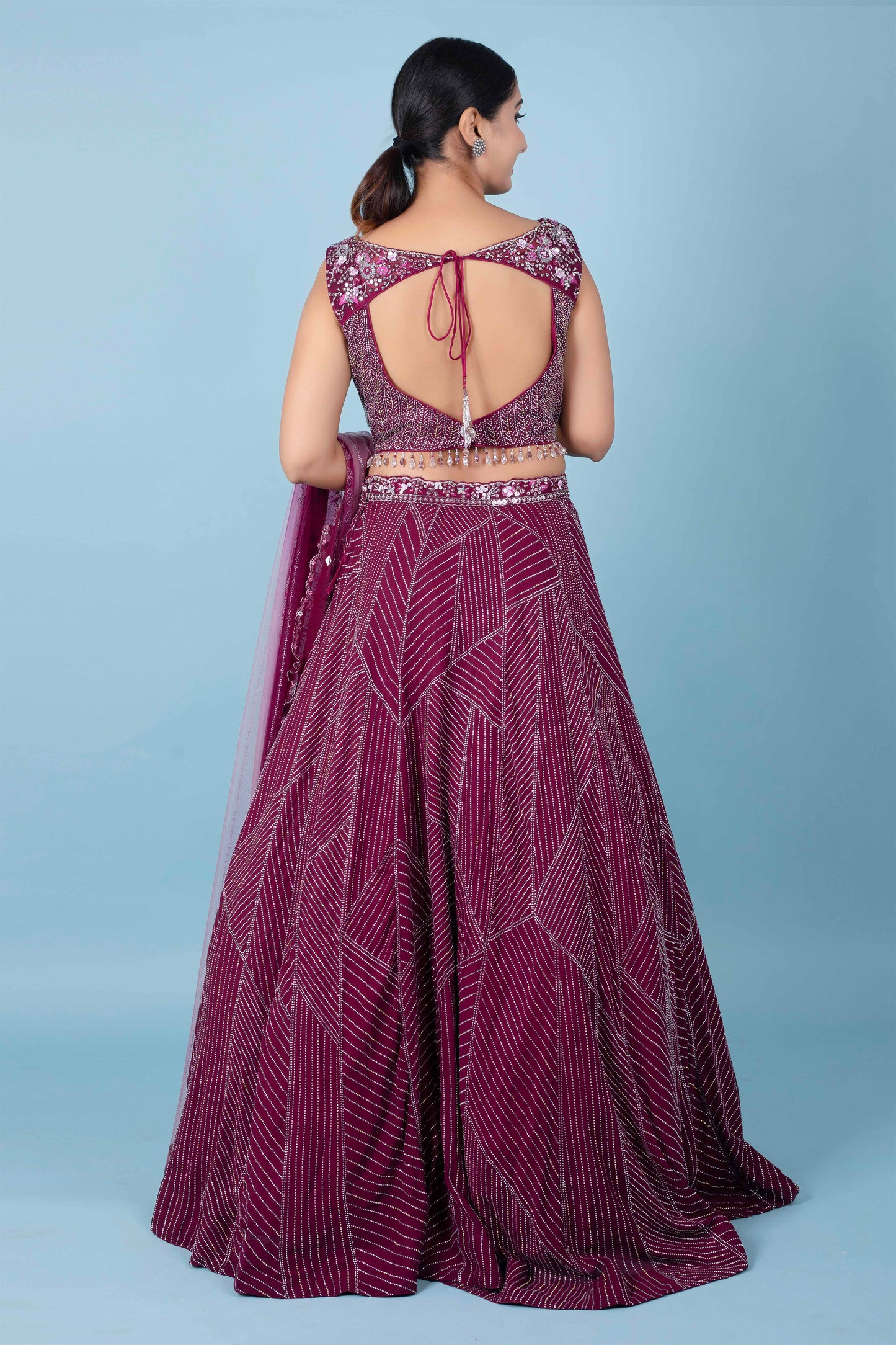 Party Wear Lehenga D-213