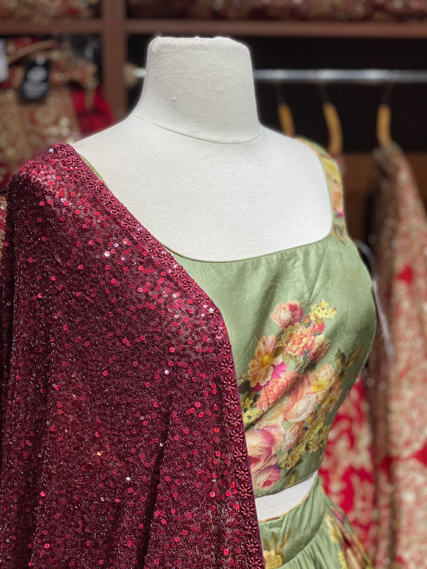 Fern Green New Era Party Wear Collection PWL-192