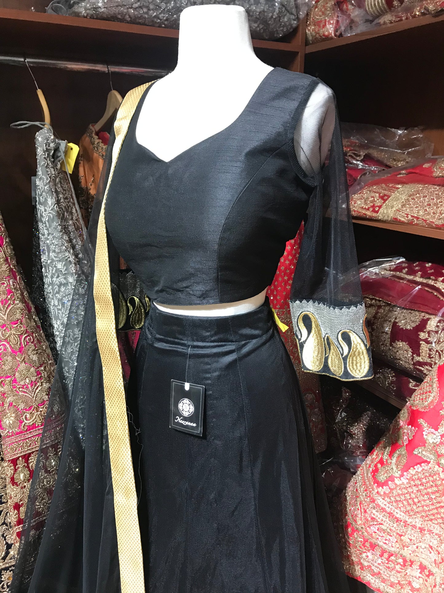 Black Size 38 Lehenga