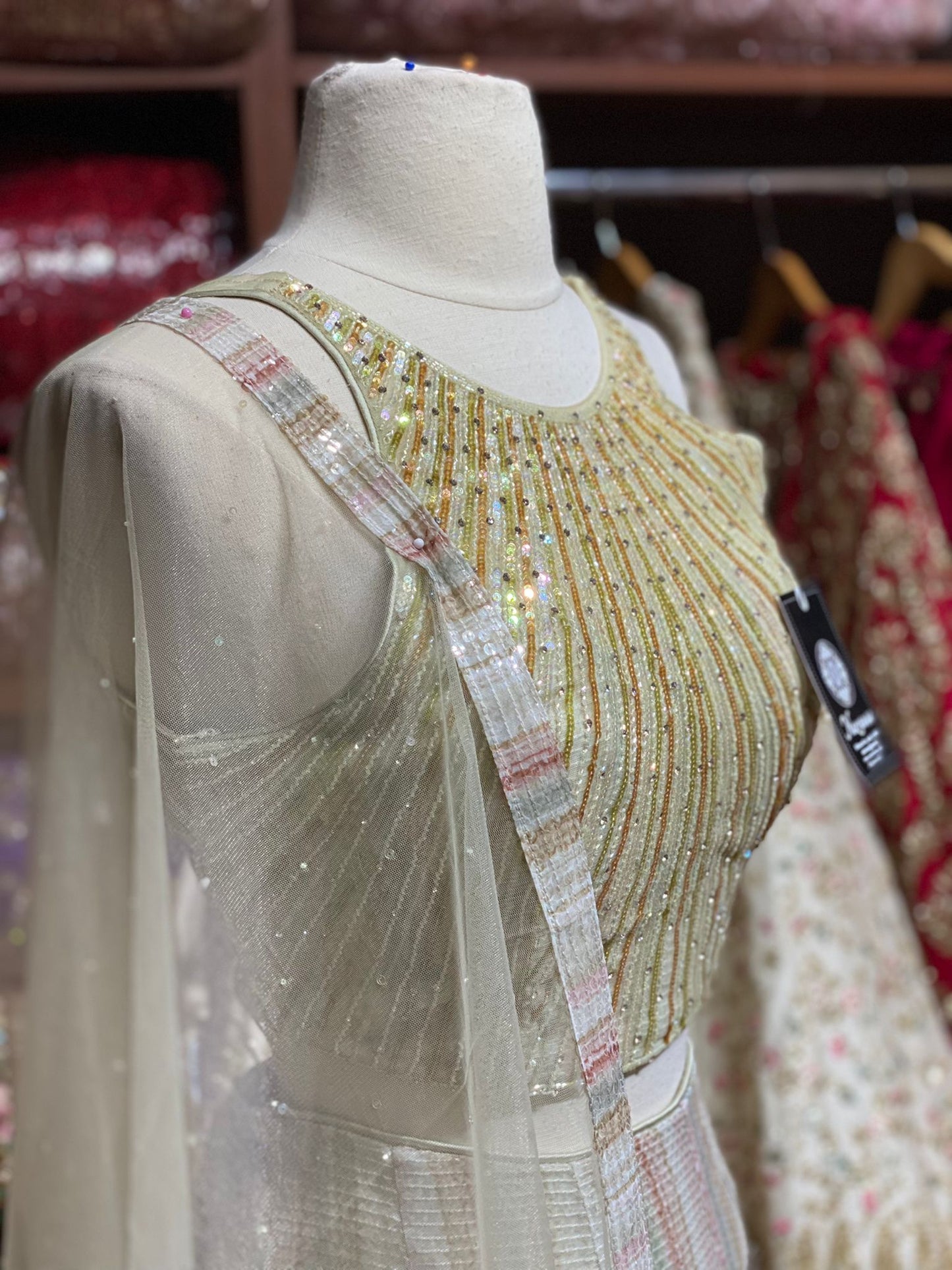 Platinum White New Era Party Wear Collection PWL-355