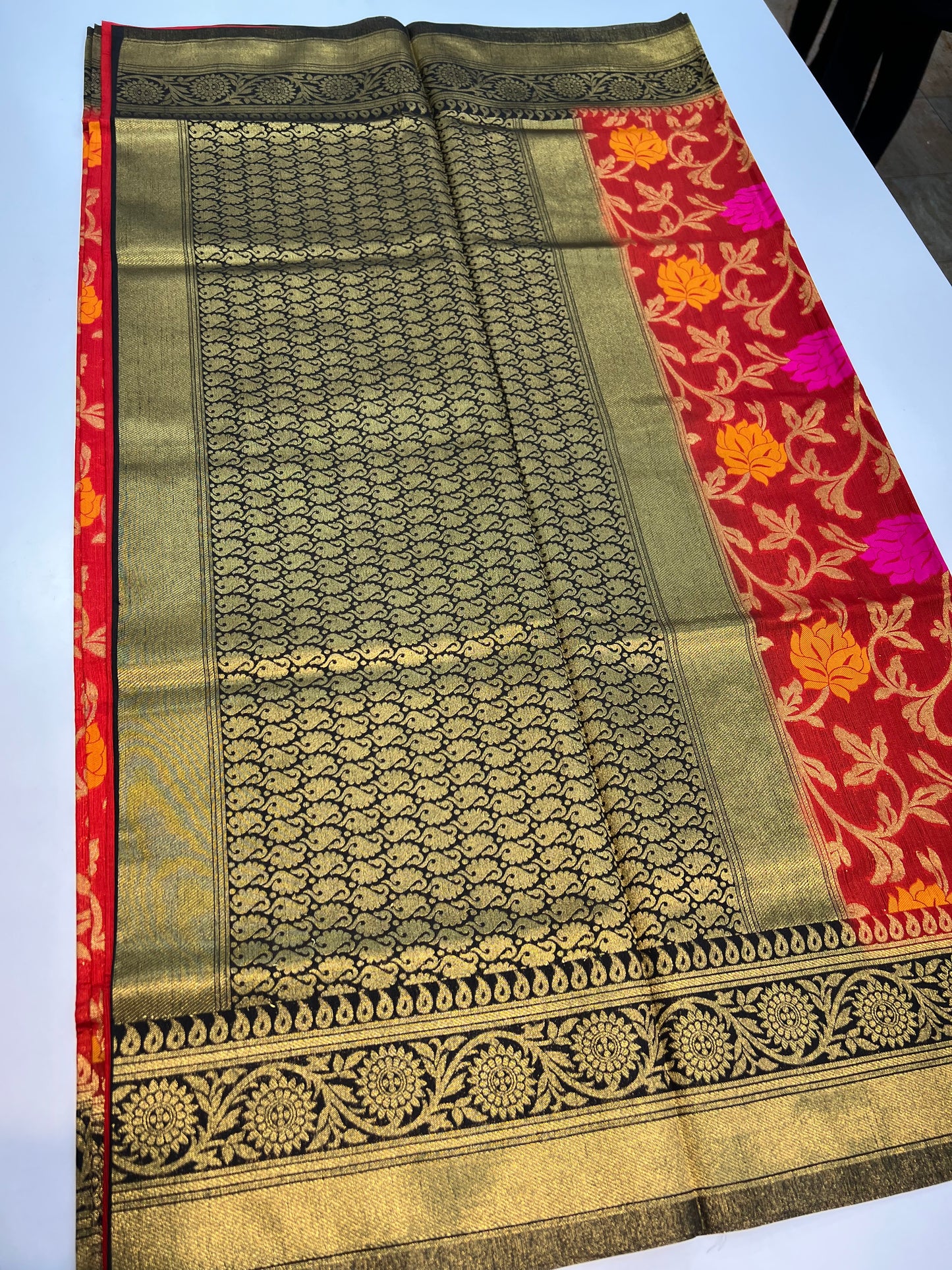 Blended Banarasi Saree-002