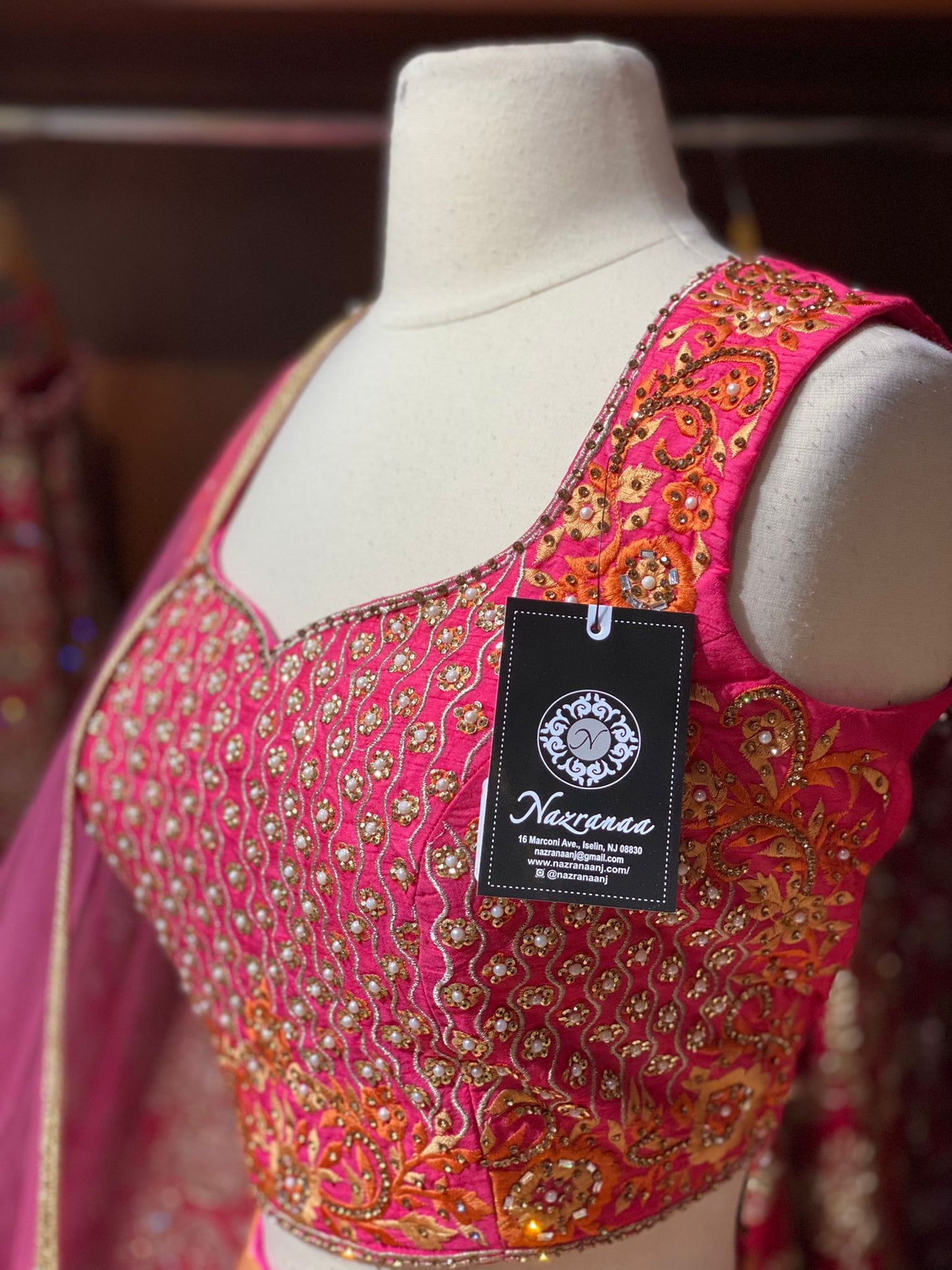 Watermelon Pink New Era Party Wear Collection PWL-392