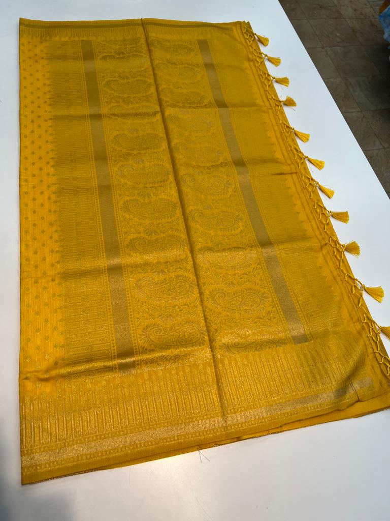 Blended Banarasi Saree-011