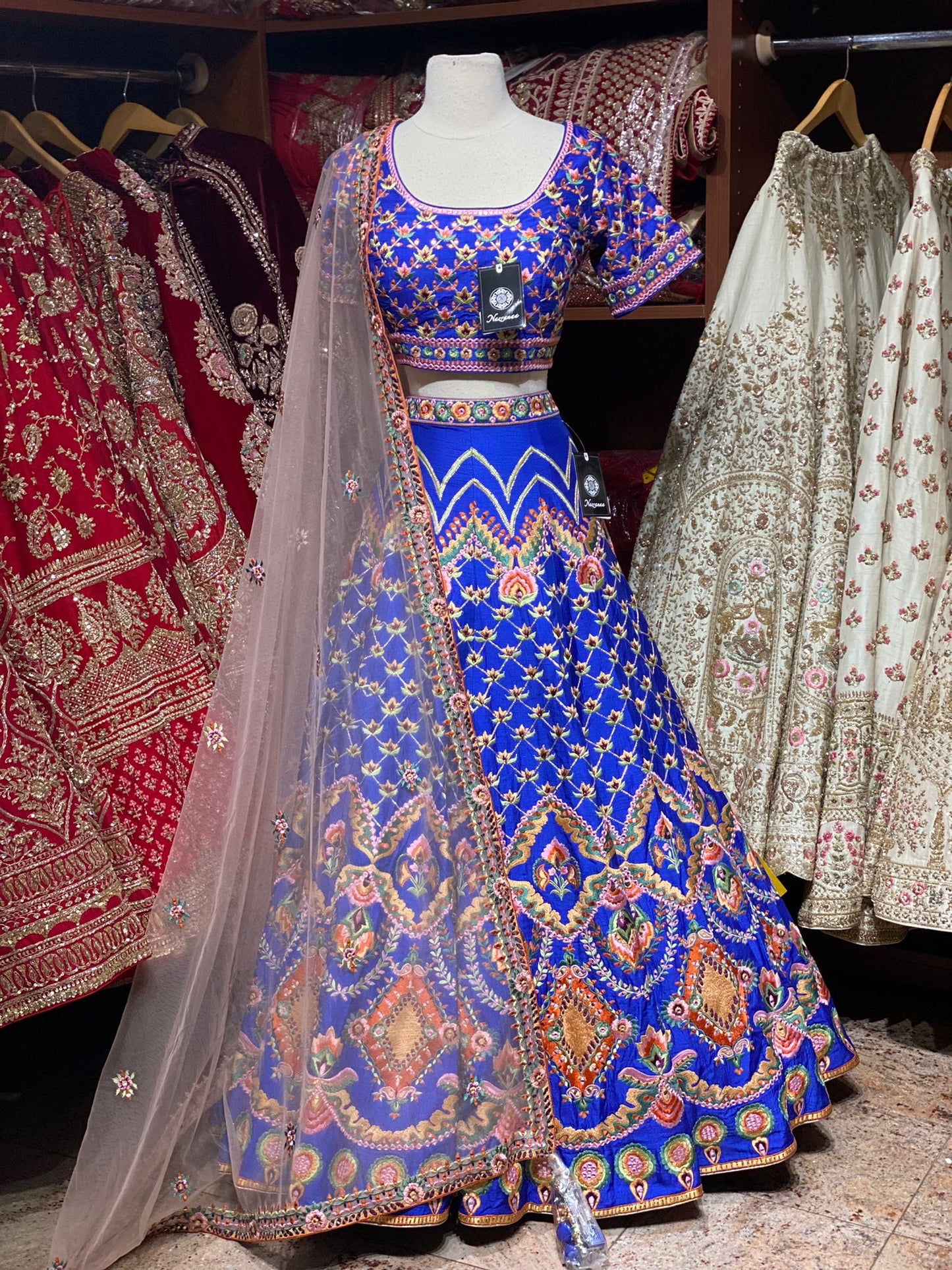 Royal Blue Unmissable Rangaadi Party Wear Collection PWC-050