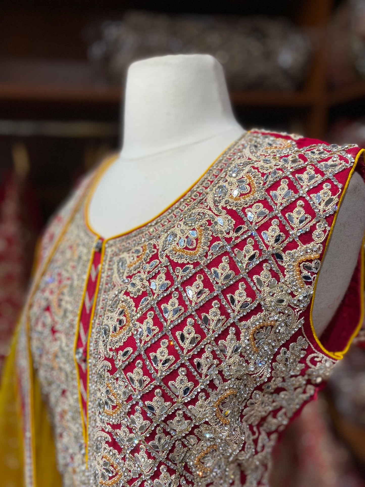 Ruby Red Party Wear Suit Collection PWS-121