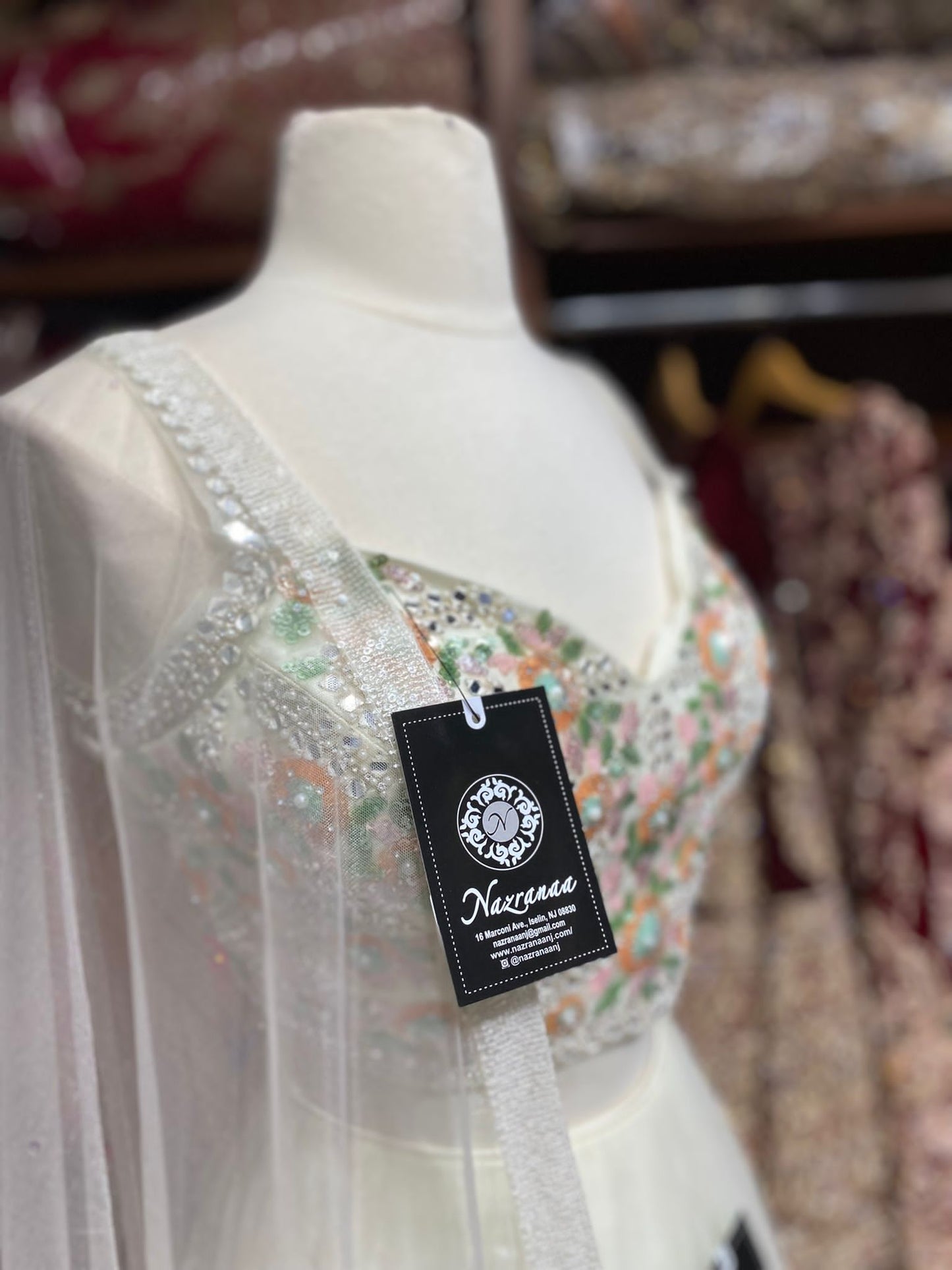 Vista White New Era Party Wear Collection PWL-452