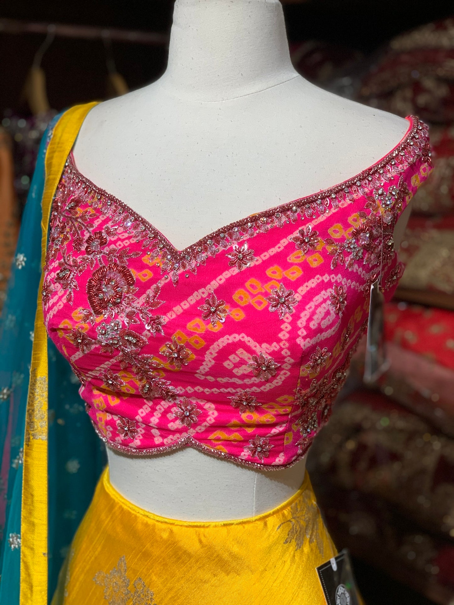 Yellow Size 38 Lehenga
