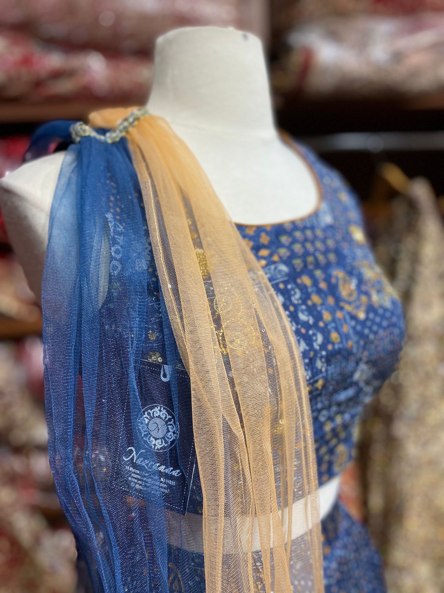 Space Blue New Era Party Wear Collection PWL-475