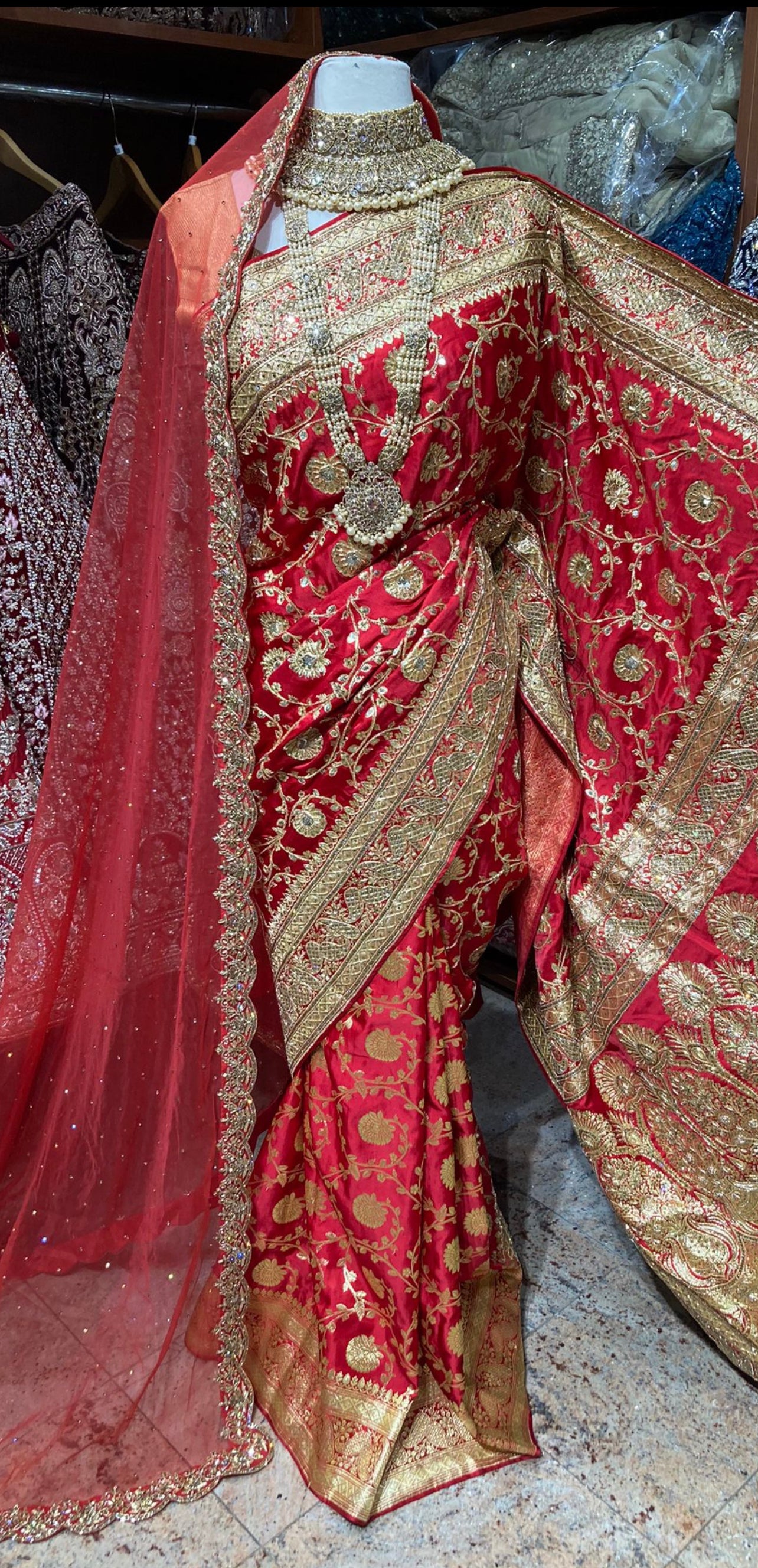 Banarasi Bridal Saree BBS-021