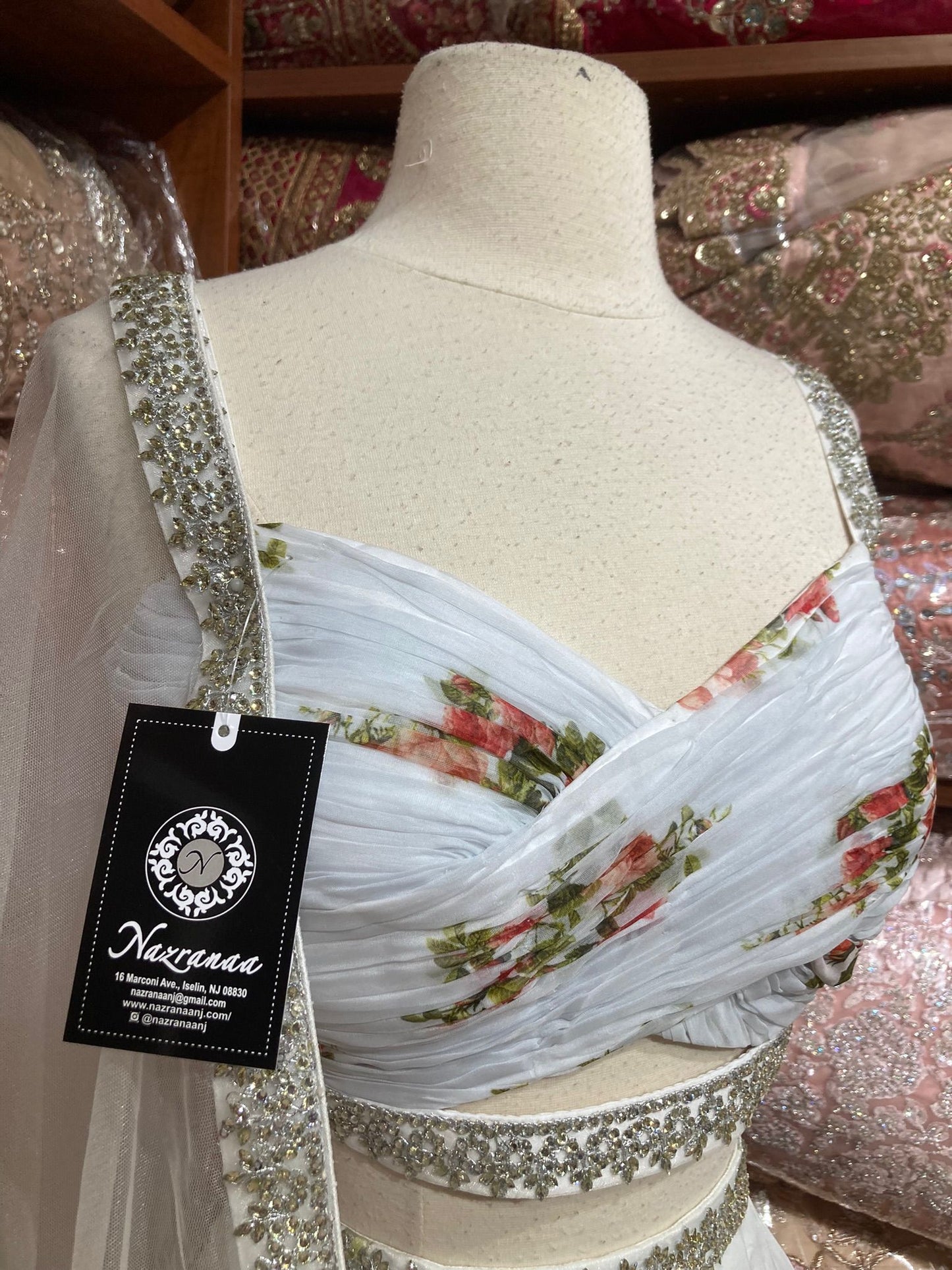 Jasmine White New Era Party Wear Collection PWL-668