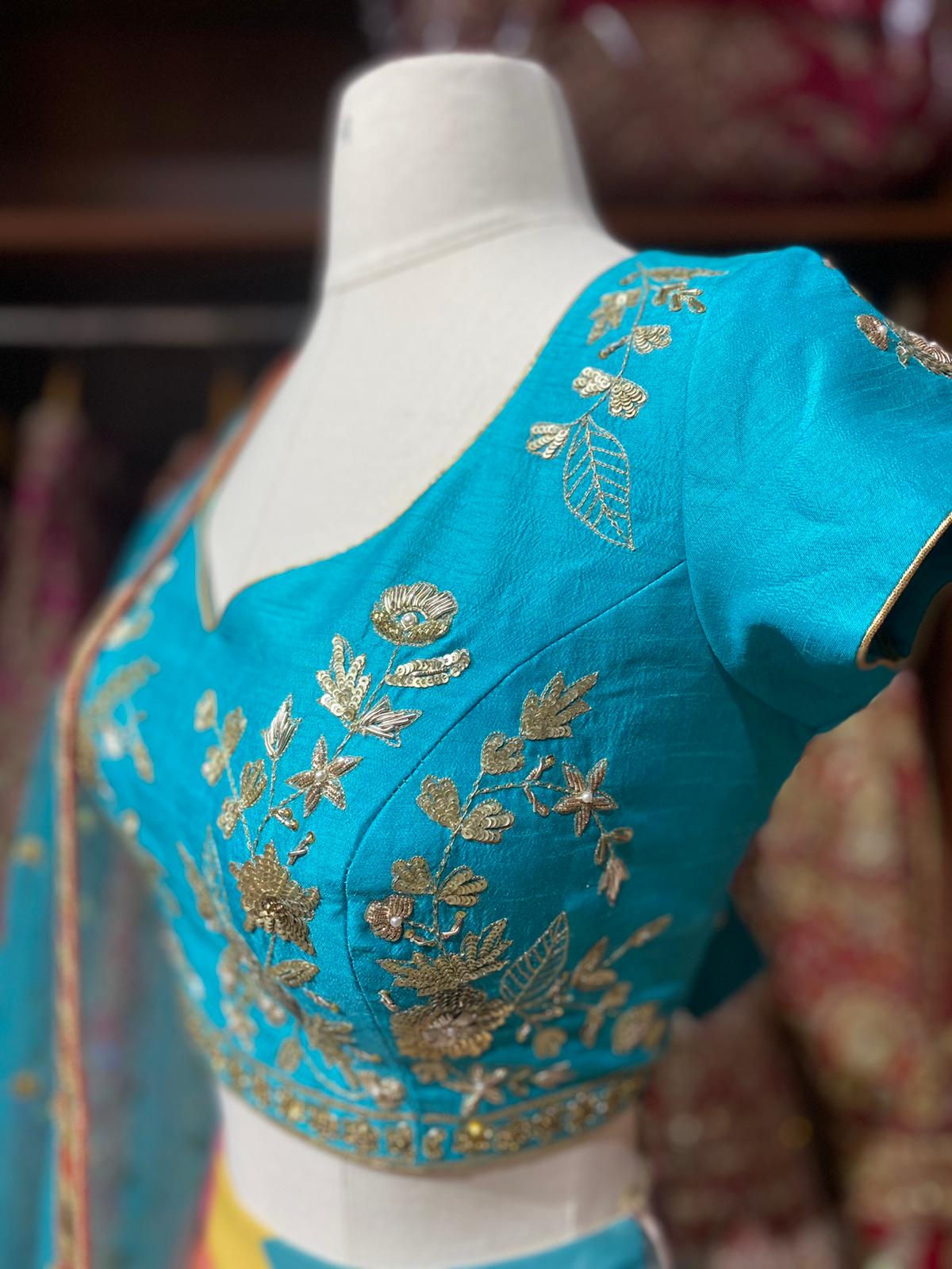 Multicolor Tabby Print New Era Party Wear Collection PWL-415