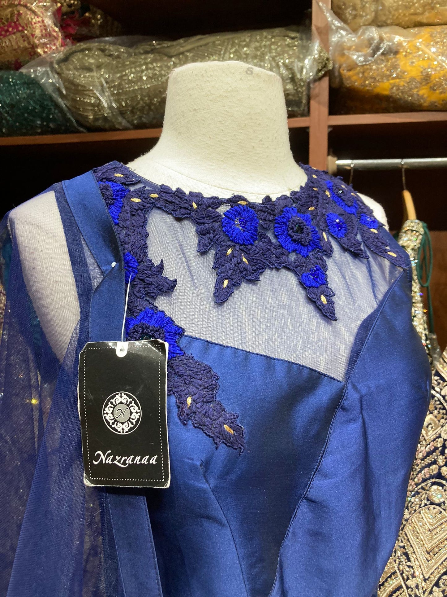 Royal Blue Special Edition Gown PWG-008