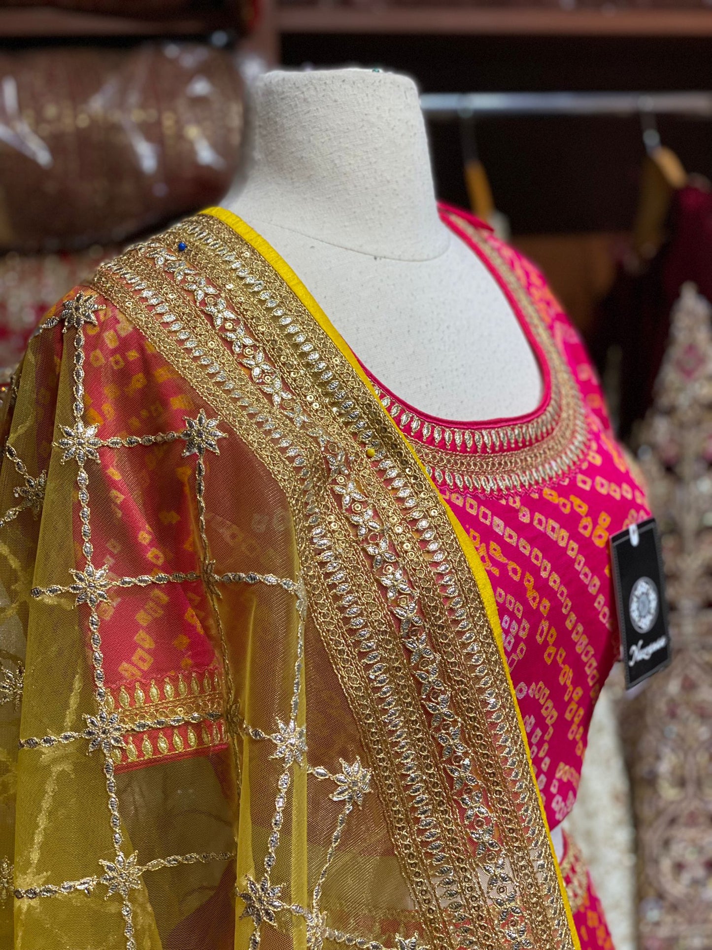 Hot Pink New Era Party Wear Collection PWL-359