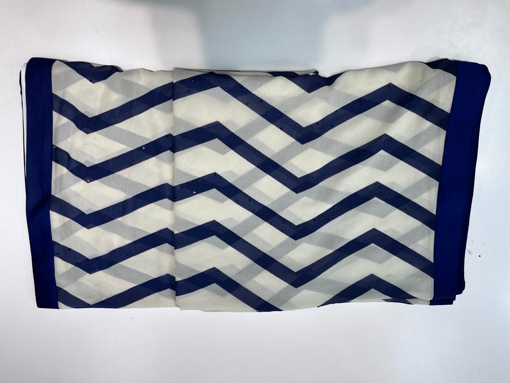 Georgette Printed Saree-007