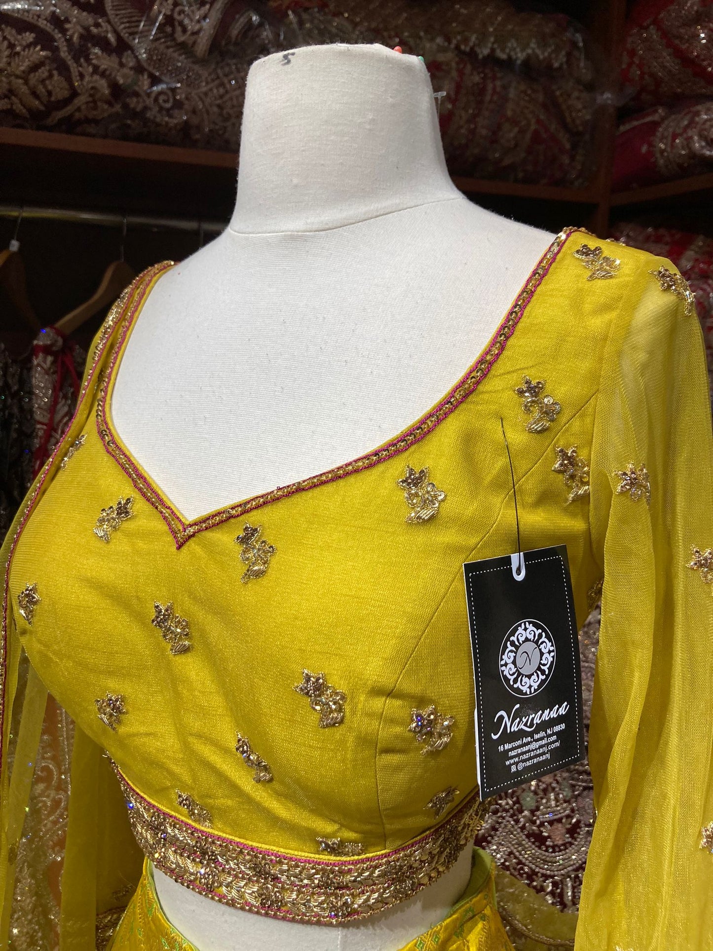 Olive Green New Era Party Wear Collection PWL-538