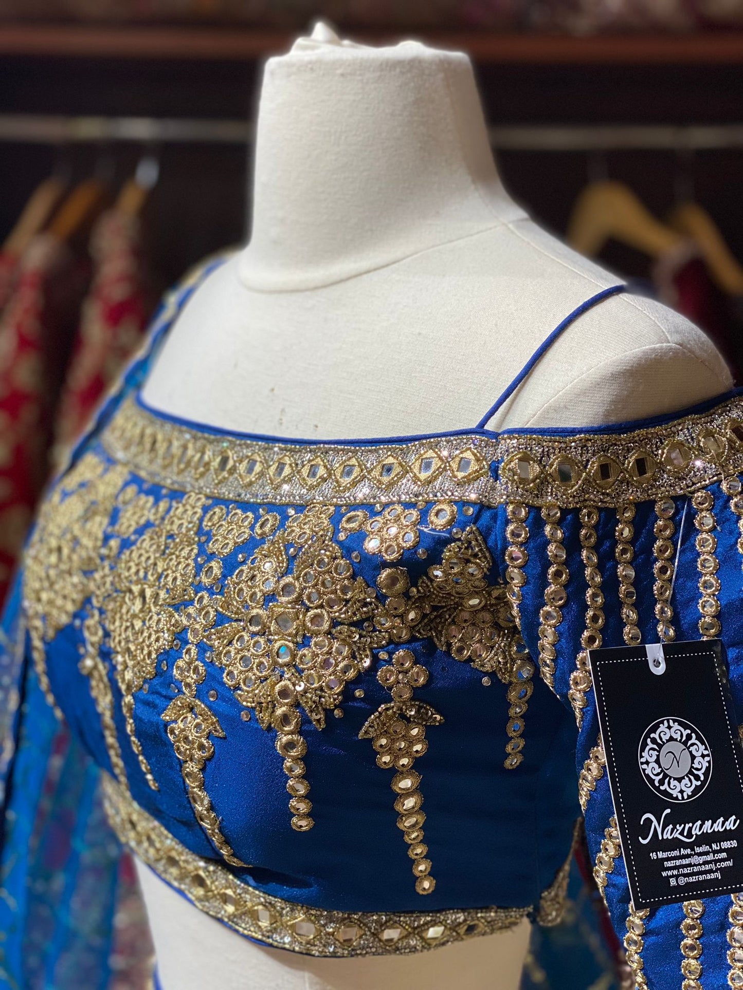 Midnight Blue New Era Party Wear Collection PWL-292