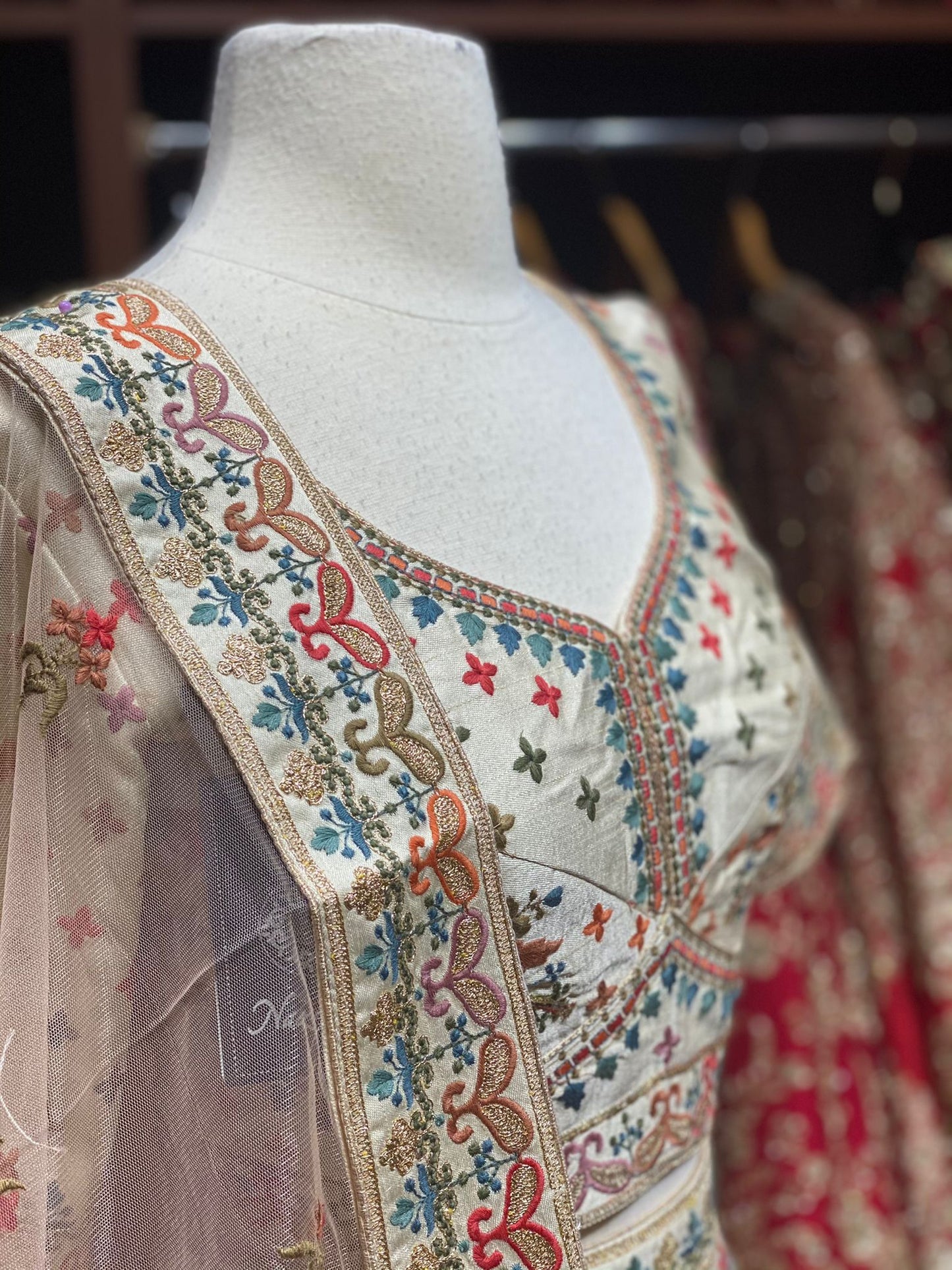 Spring White New Era Party Wear Collection PWL-184