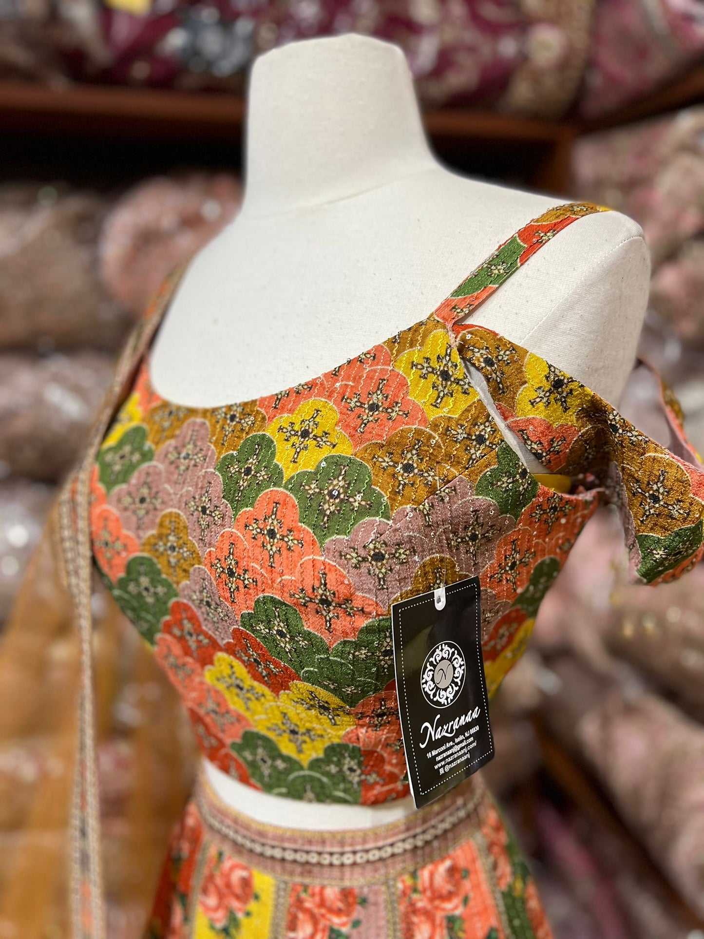 Digital Floral Printed New Era Party Wear Collection PWL-584