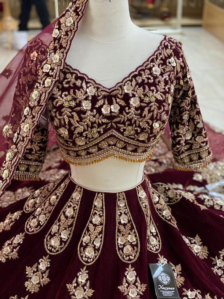 Rosewood Red Persian Bridal Collection -39