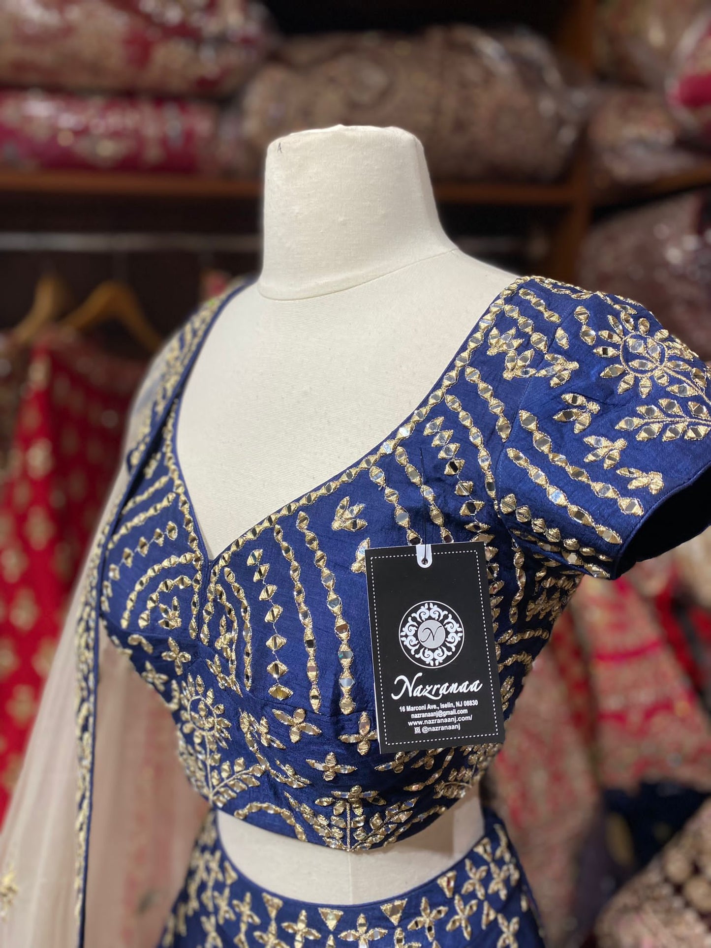 Space Blue New Era Party Wear Collection PWL-454