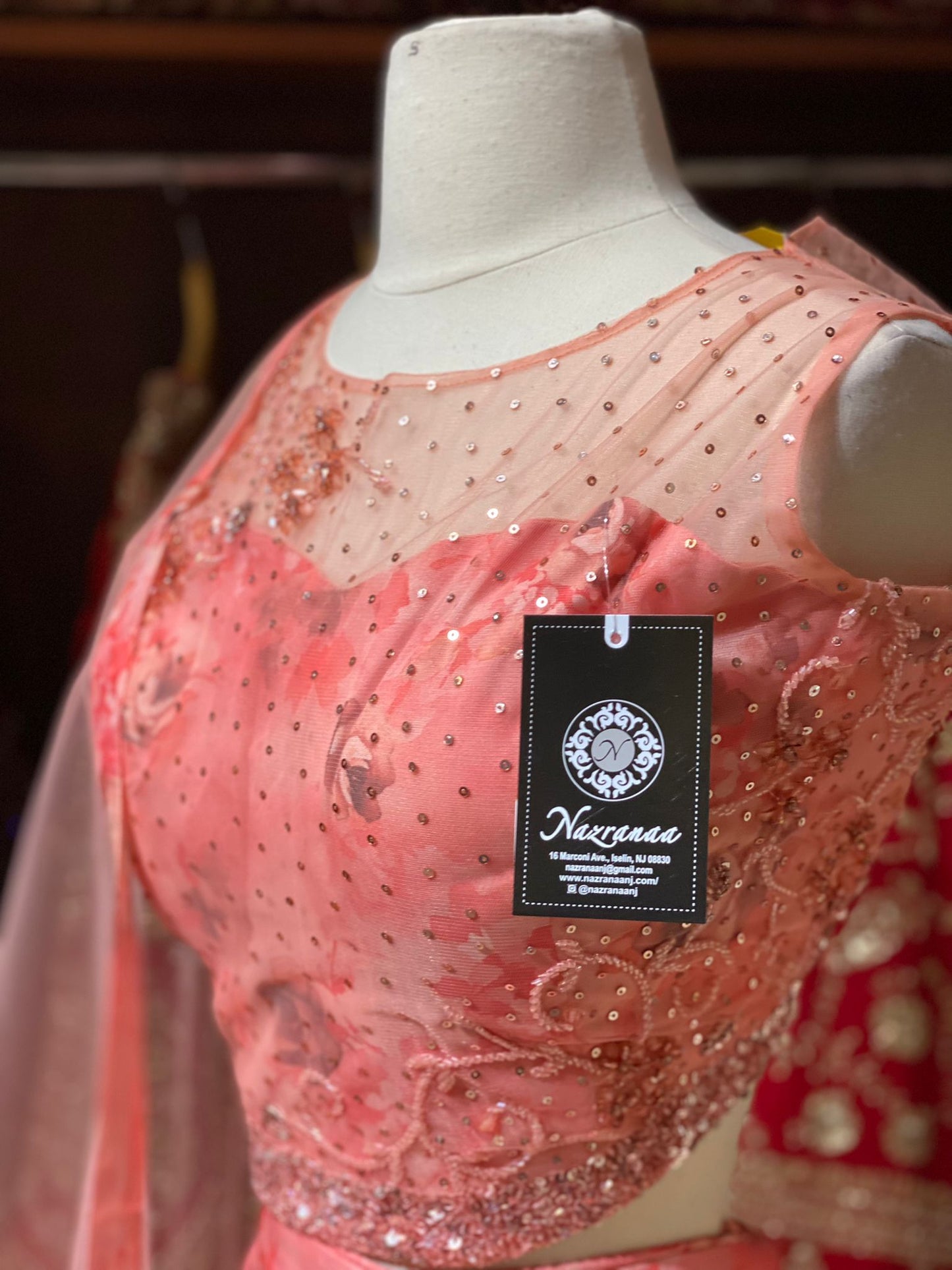 Watermelon Pink New Era Party Wear Collection PWL-326