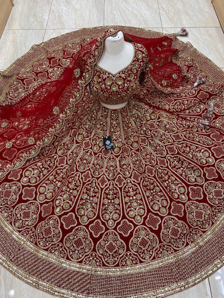 Ruby Red Persian Bridal Collection -40