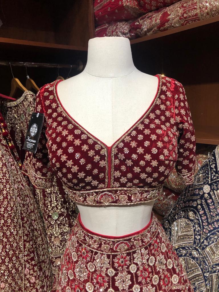 Rosewood Red Persian Bridal Collection -41