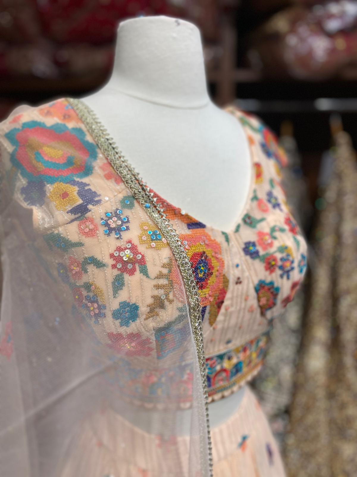 Rose Peach New Era Party Wear Collection PWL-530