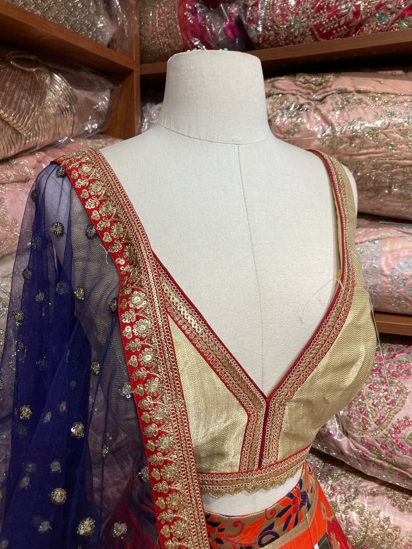 Bright Orange New Era Party Wear Collection PWL-661