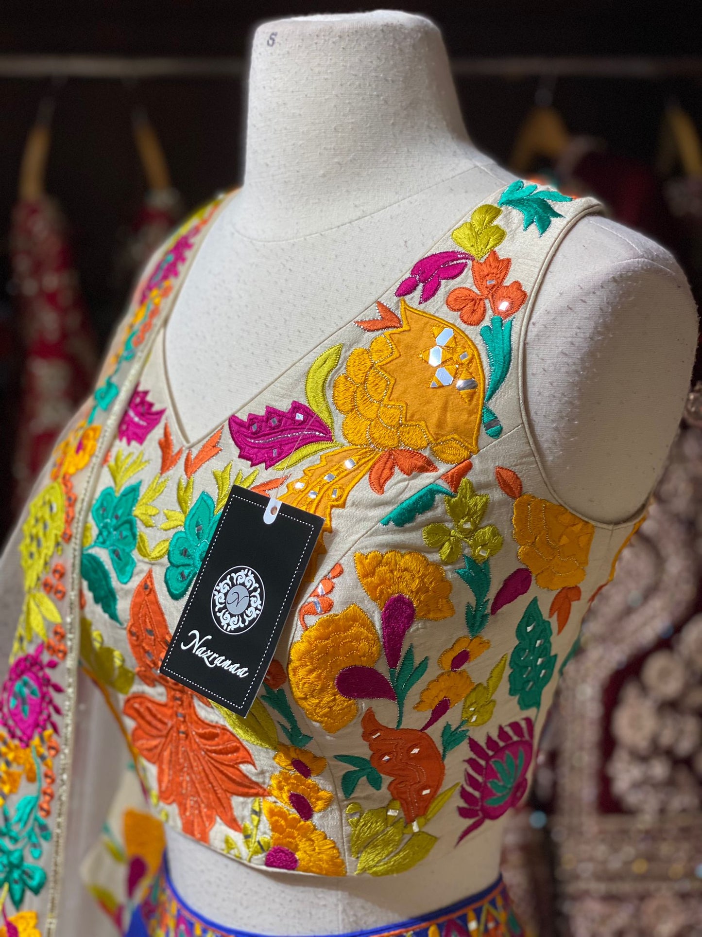 Sapphire Blue Unmissable Rangaadi Party Wear Collection PWC-041